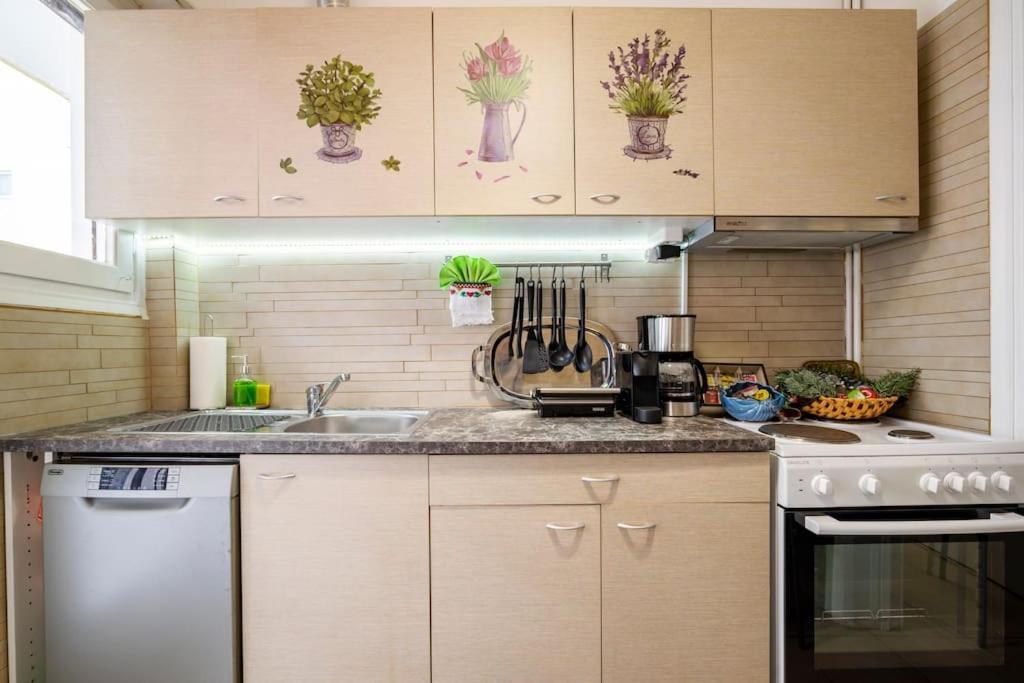 Athens Paradise Cozy 53 Sqm Apartament Near To Metro Eksteriør bilde