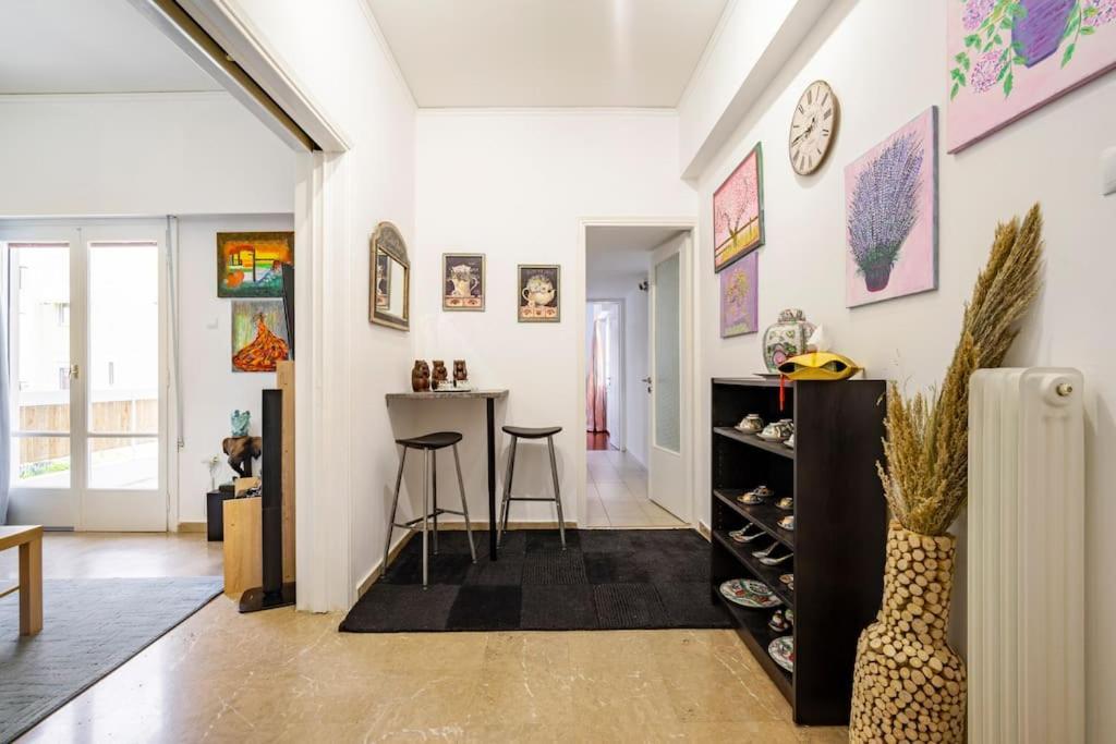 Athens Paradise Cozy 53 Sqm Apartament Near To Metro Eksteriør bilde