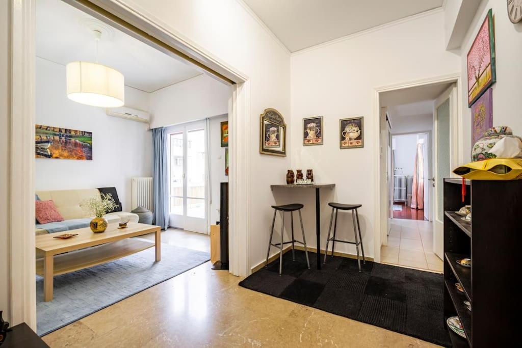 Athens Paradise Cozy 53 Sqm Apartament Near To Metro Eksteriør bilde