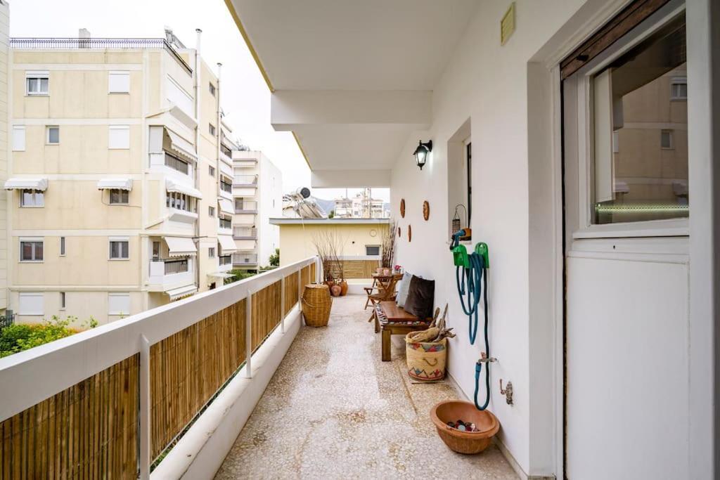 Athens Paradise Cozy 53 Sqm Apartament Near To Metro Eksteriør bilde